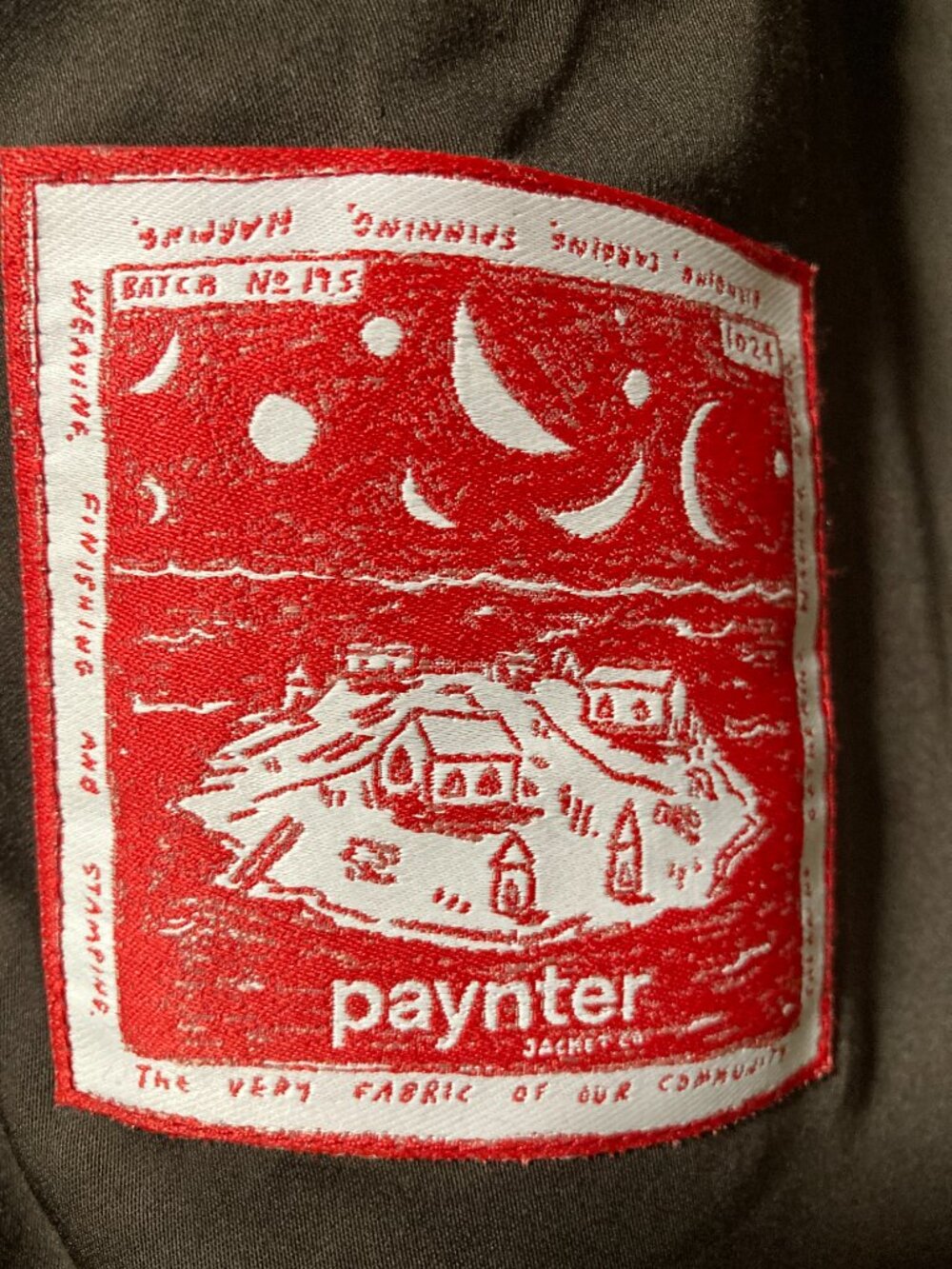 Paynter Jacket Co. Harris Tweed Overcoat, like new - Picture 14 of 16